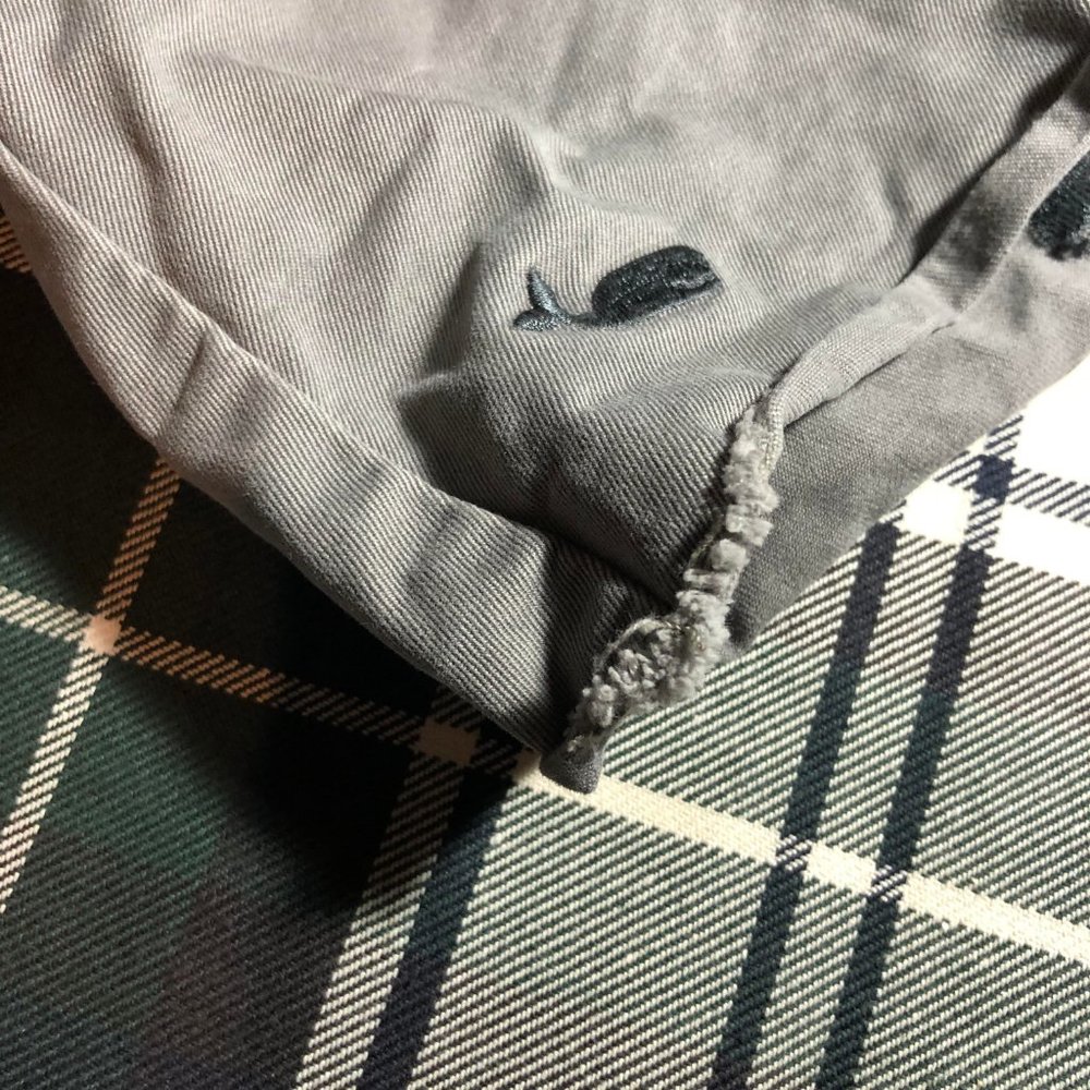 J CREW Gray Whale 'Broken In' Distressed Shorts 34 - Picture 13 of 16